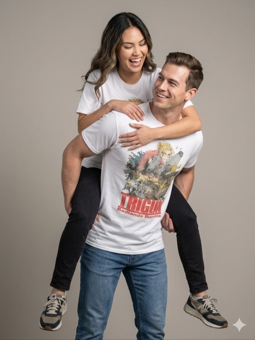 Loot Crate White TRIGUN Badlands Rumble Graphic Tee